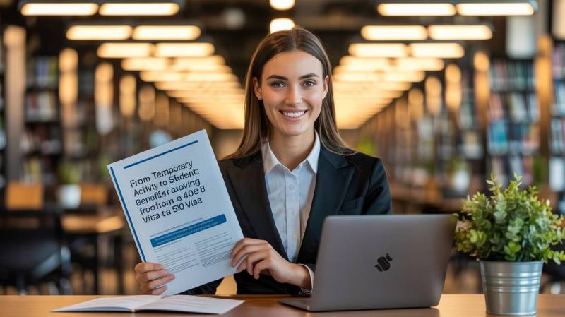 From Temporary Activity to Student: Benefits of Moving from a 408 Visa to a 500 Visa