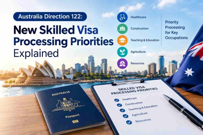 Australia Direction 122: New Skilled Visa Processing Priorities Explained