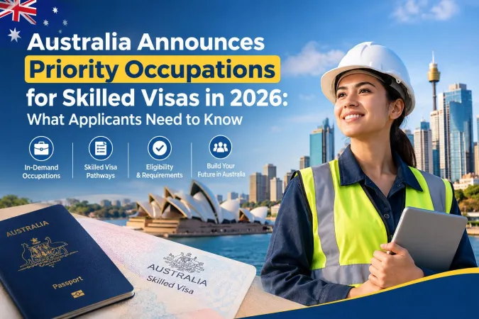 Australia Announces Priority Occupations for Skilled Visas in 2026: What Applicants Need to Know